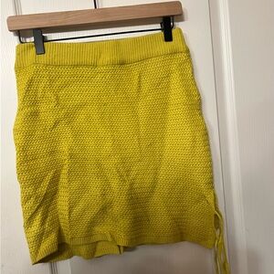 Free people beach crotchet skirt